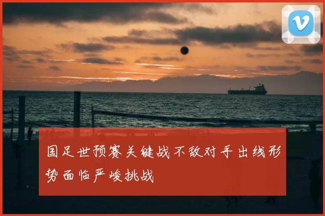 国足世预赛关键战不敌对手出线形势面临严峻挑战